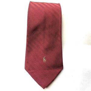 Polo by Ralph Lauren, 100% Silk, Handmade, Pony logo, Blue Tag Tie.